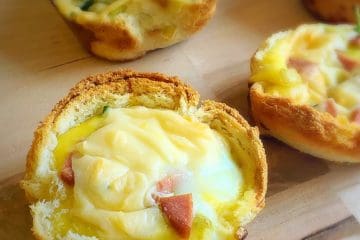 Bread quiche