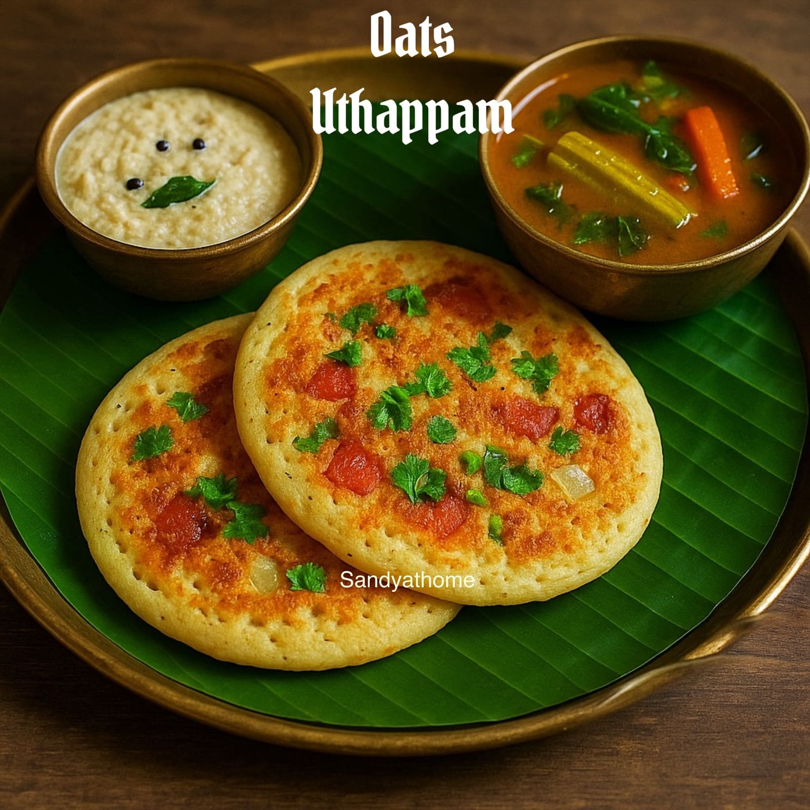 Oats Uthappam recipe, How to make Oats Uthappam,  Oats recipes