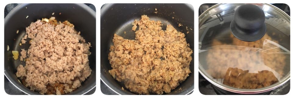 soya keema paratha soya keema paratha