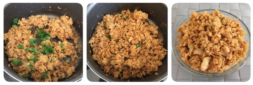 soya keema paratha soya keema paratha