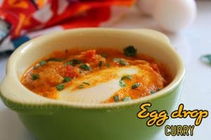 Egg drop curry
