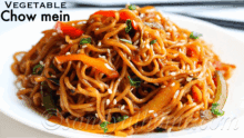 Vegetable chow mein recipe, Veg chow mein