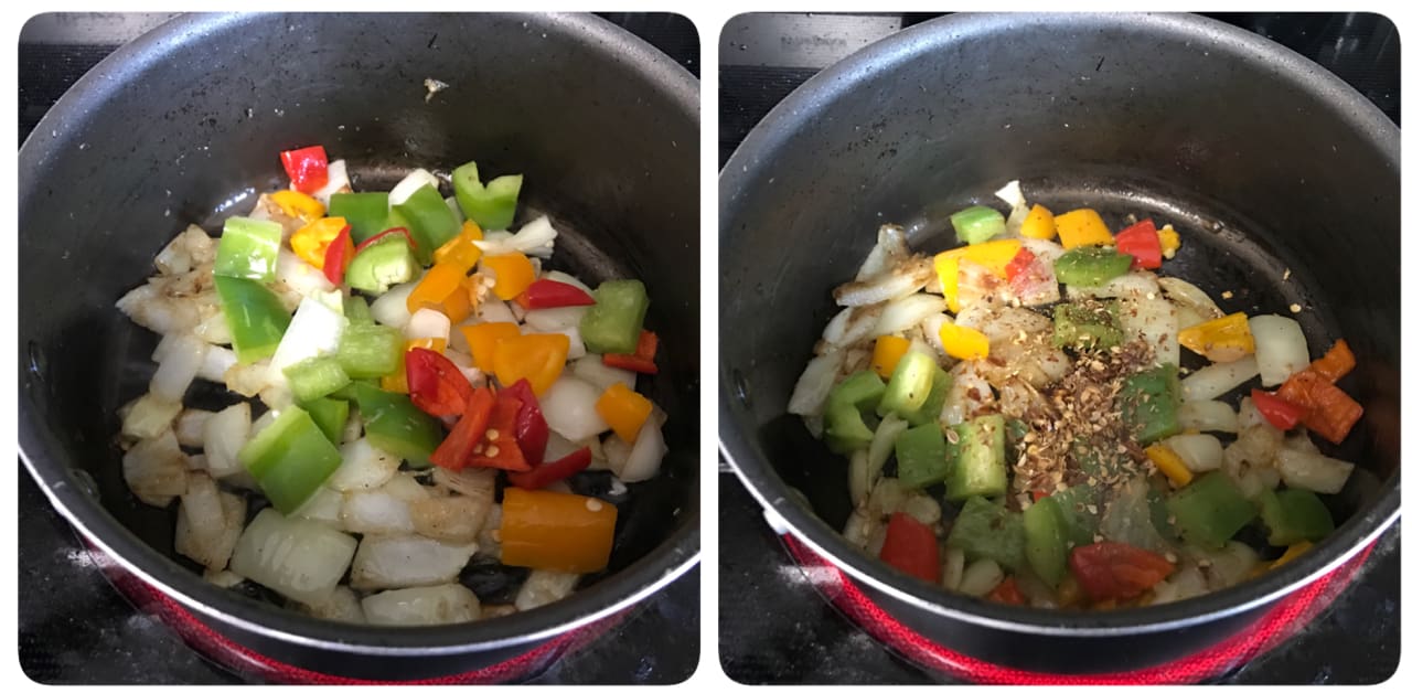 kadai paneer gravy kadai paneer gravy