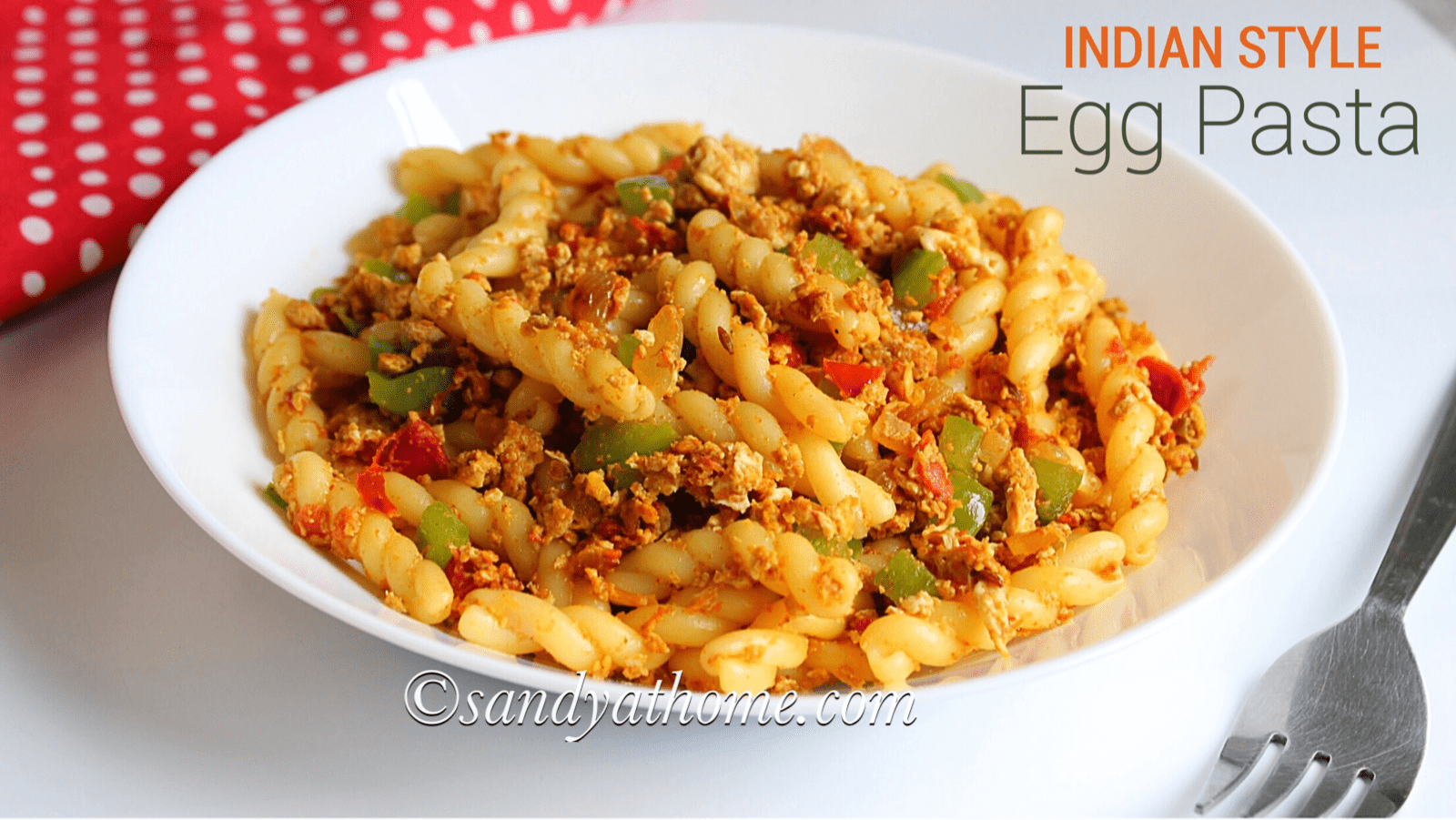 egg pasta recipe, egg pasta, indian style egg pasta, indian style pasta, pasta