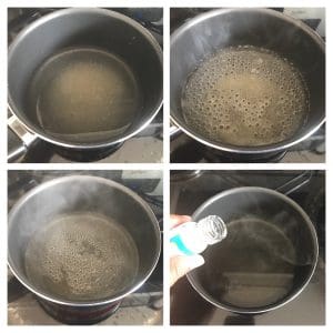 make the sugar syrup ready