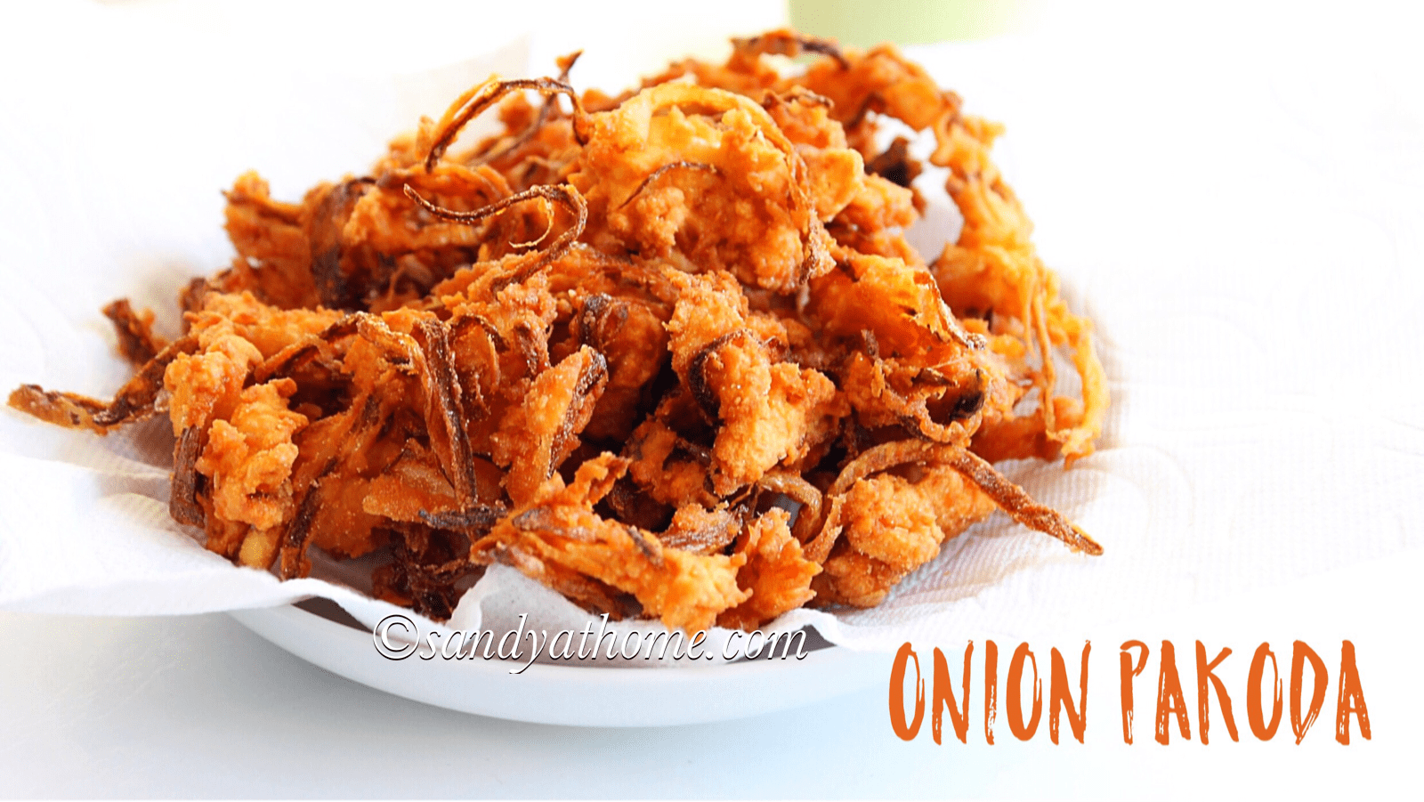 onion pakoda, pakora, fritters