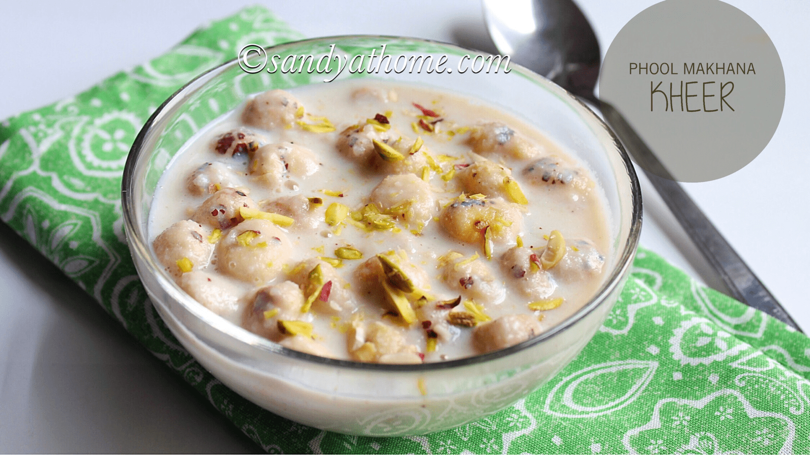 makhane ki kheer, makhane ki kheer recipe