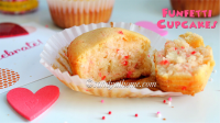 Sprinkle cupcakes, Funfetti cupcakes for valentine’s day
