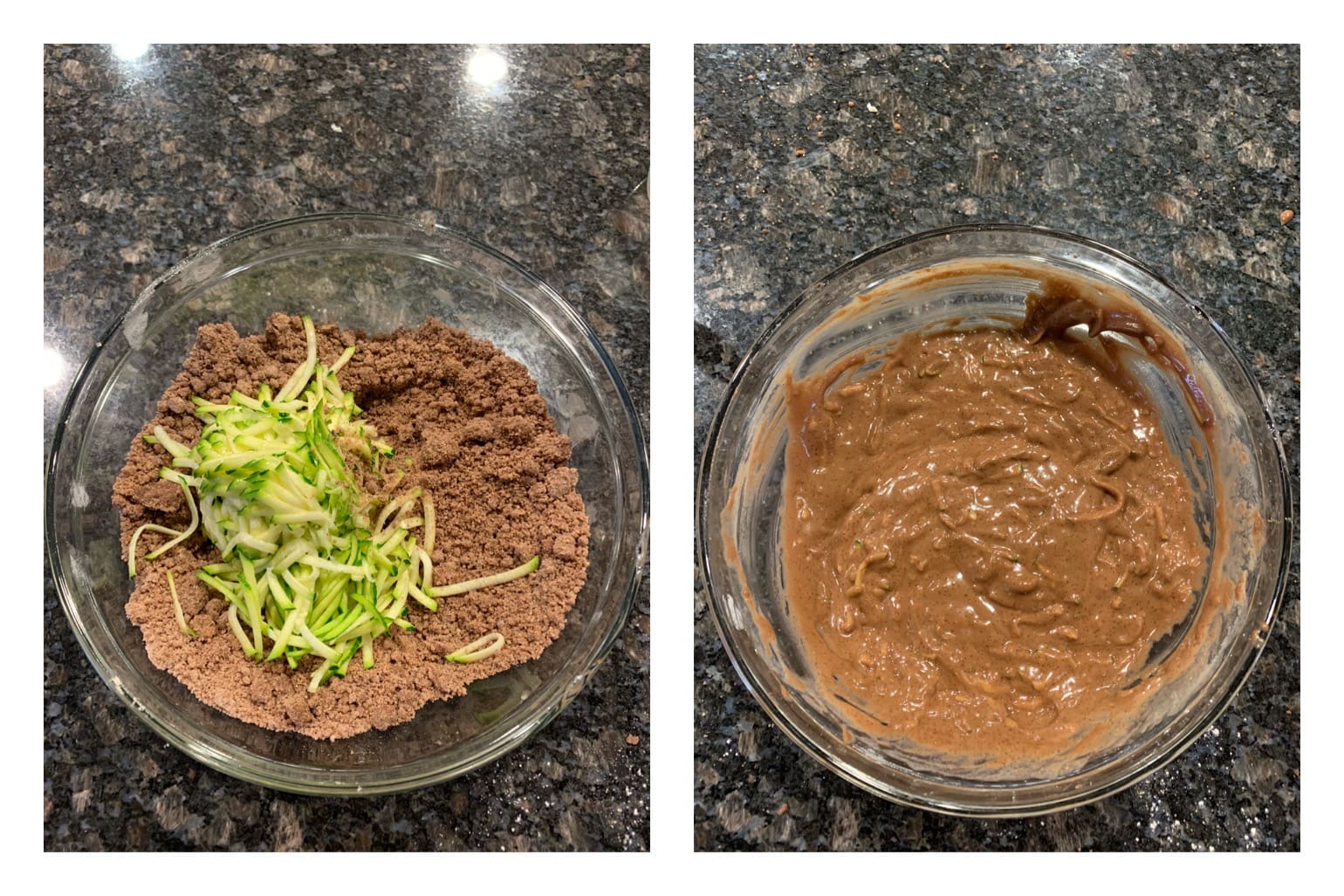 eggless zucchini brownies