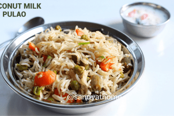 coconut milk pulao