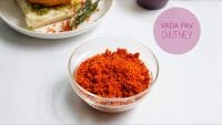 Dry garlic chutney recipe, Vada pav chutney recipe