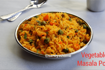 vegetable poha