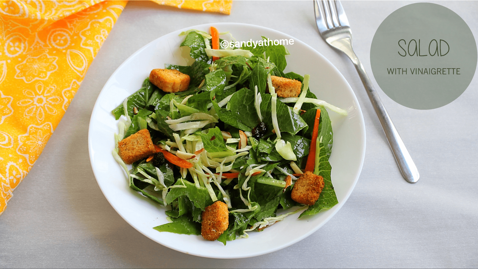 salad with vinaigrette recipe