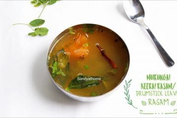 murungai keerai rasam recipe