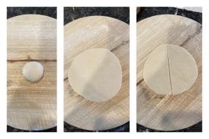 spinach and cheese samosa