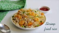 Shrimp fried rice recipe, Prawn fried rice