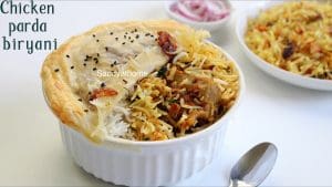 Chicken parda biryani recipe, Parda biryani