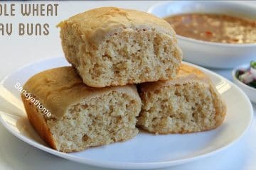 whole wheat pav buns