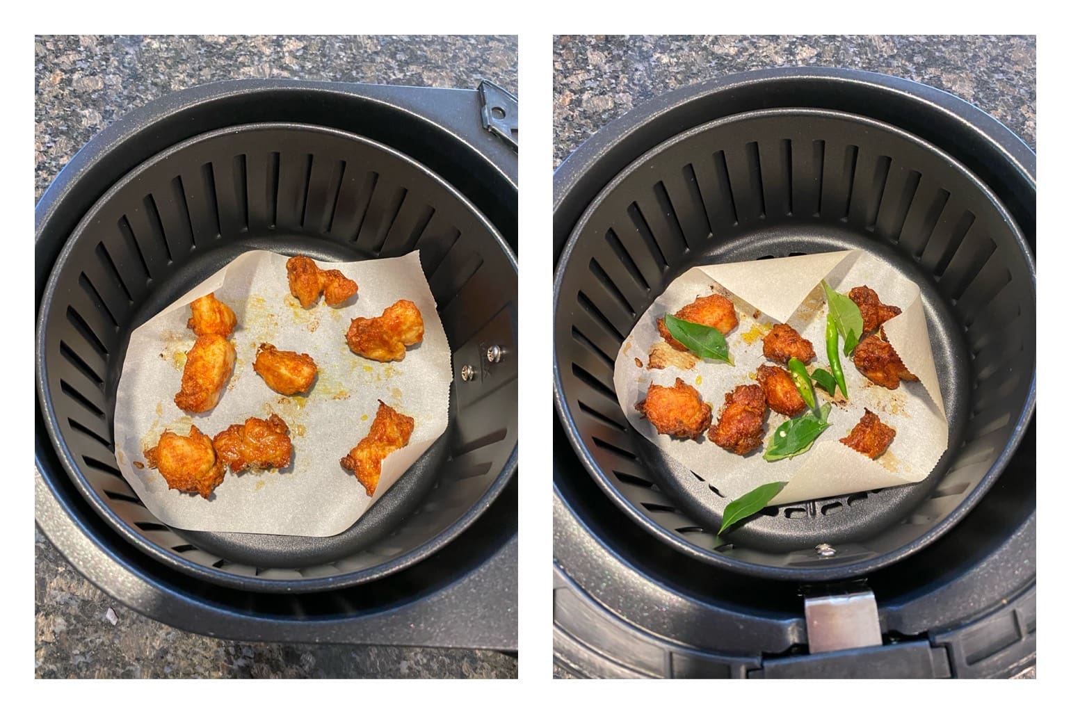 chicken 65 in air fryer