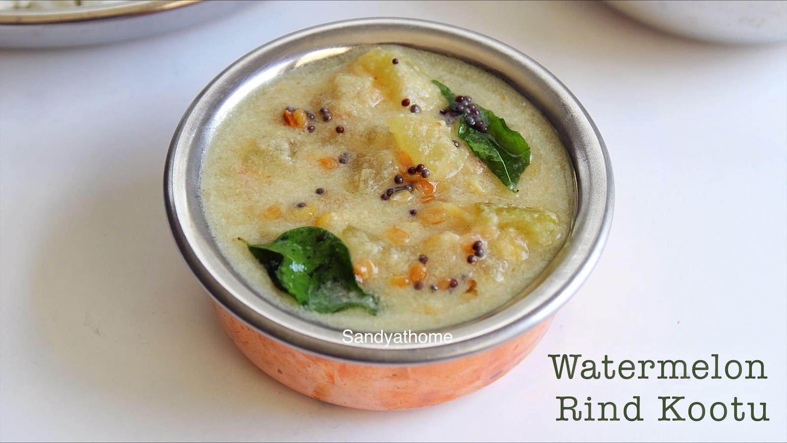 watermelon rind kootu recipe