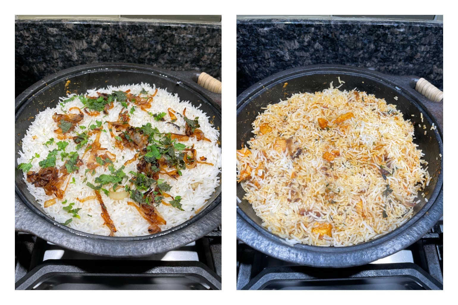 butter chicken biryani