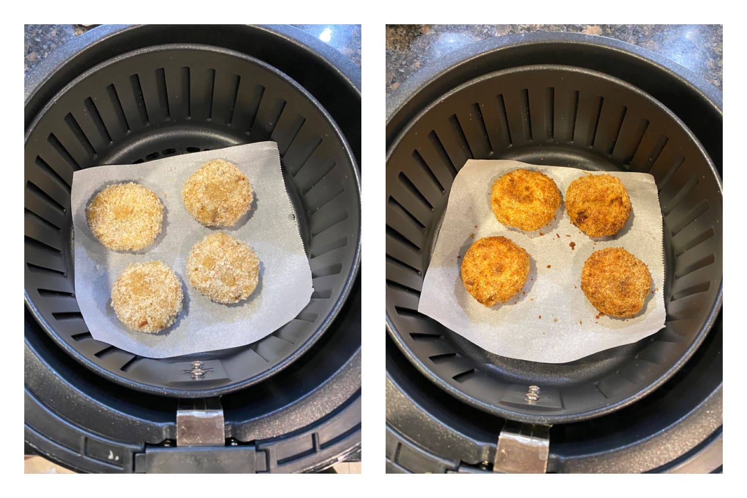 air fryer chicken cutlet