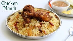 How to make Chicken mandi recipe, Mandi biryani