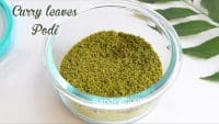 Curry leaves podi, Karuveppilai Podi, Karivepaku Podi