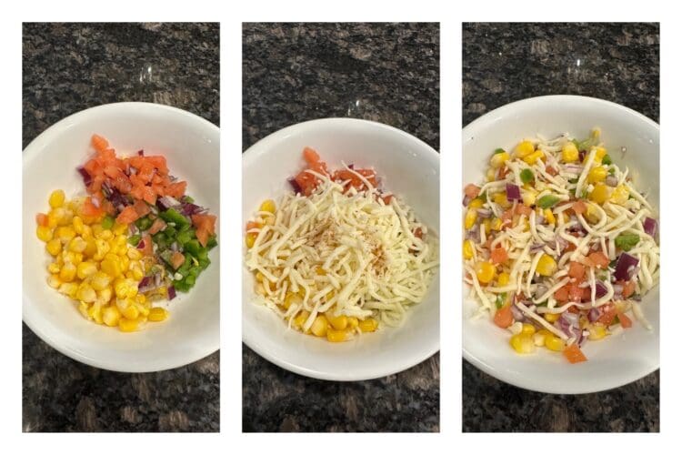 corn cheese sandwich