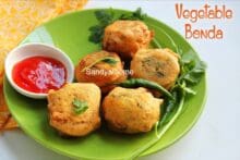 Vegetable bonda recipe, Mixed veg bonda
