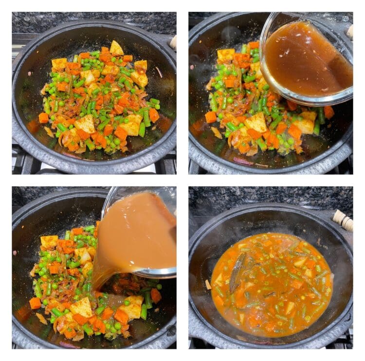 ulava charu vegetable biryani