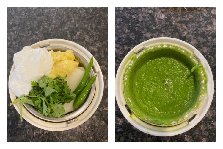 hariyali chicken tikka