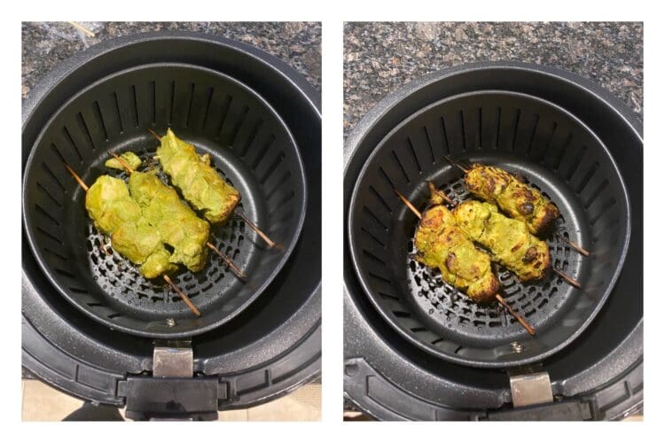 hariyali chicken tikka