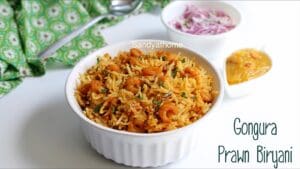 Gongura biryani, Gongura royyala biryani