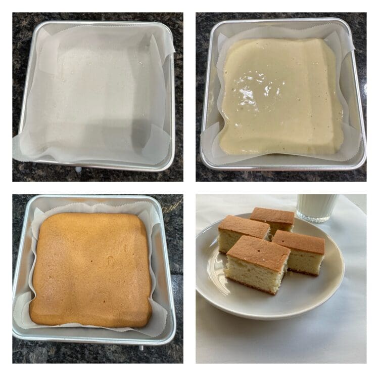 bakery style sponge cake