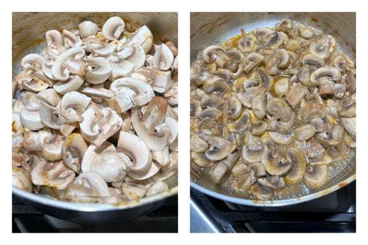 mushroom butter masala