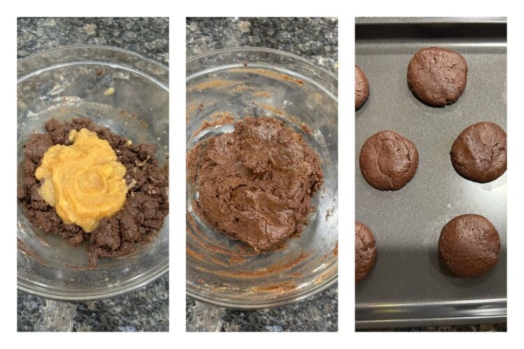 eggless brownie cookies