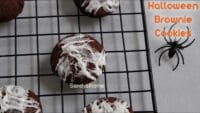 Halloween brownie cookies, How to make Eggless brownie cookies