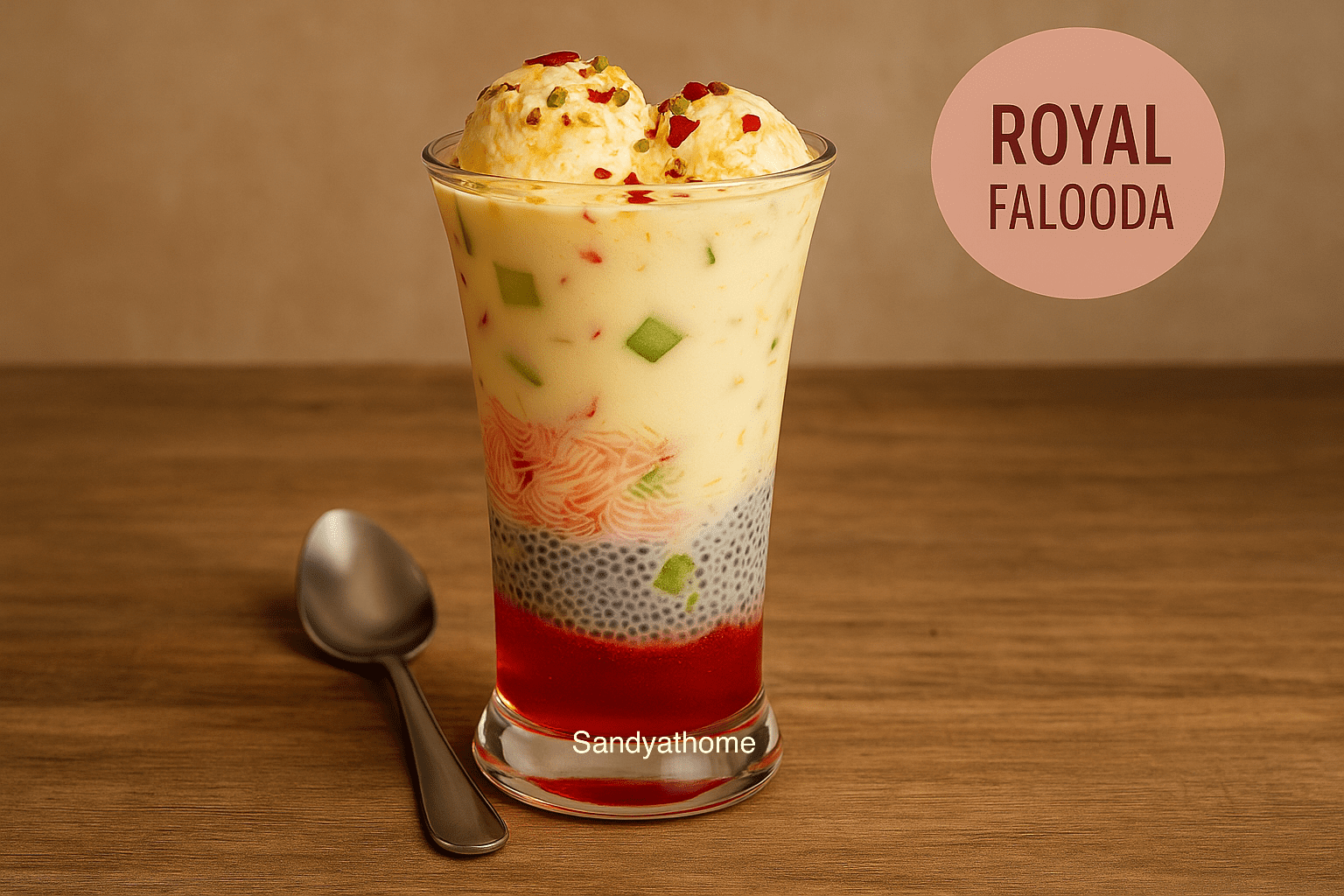 The Best Homemade Royal Falooda Recipe (Simple Summer Dessert)