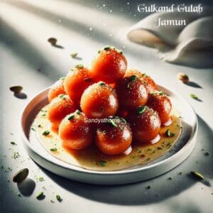 Easy Gulab Jamun recipe with Gulkand, Indian Dessert Recipe