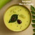 Ancient revival Tamil dish with bottle gourd simmered in coconut milk and tempered spices. Sorakkai mor kuzhambu