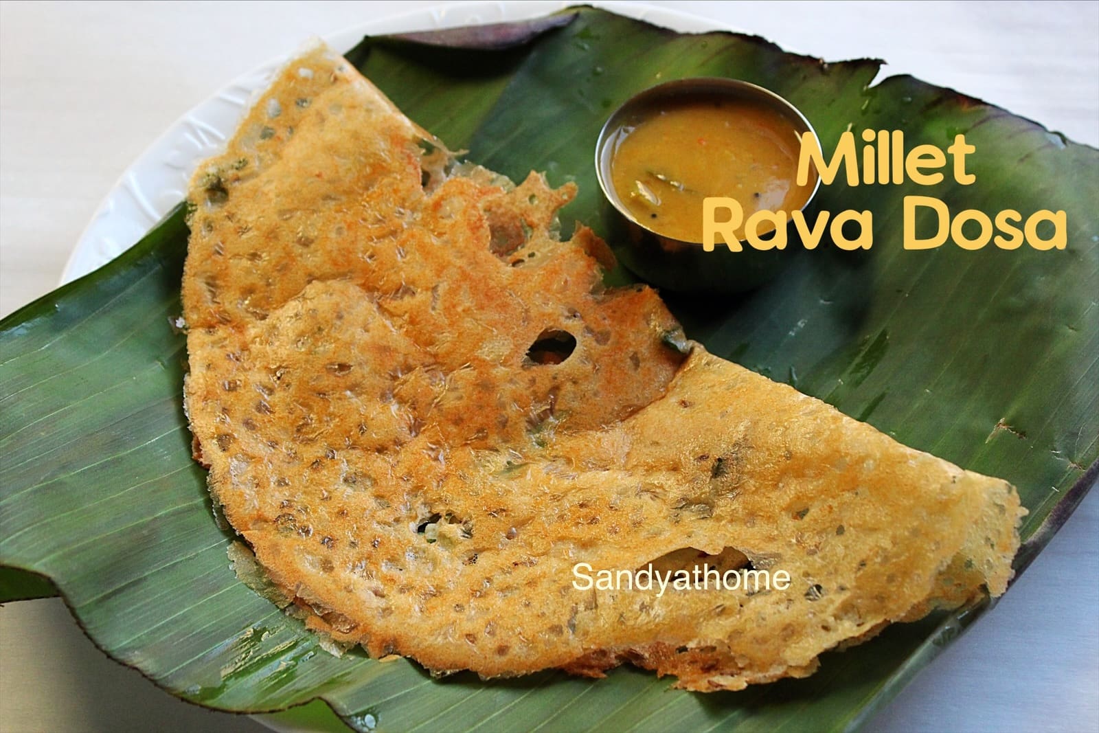 Millet Rava Dosa Recipe, How to make Millet Dosa