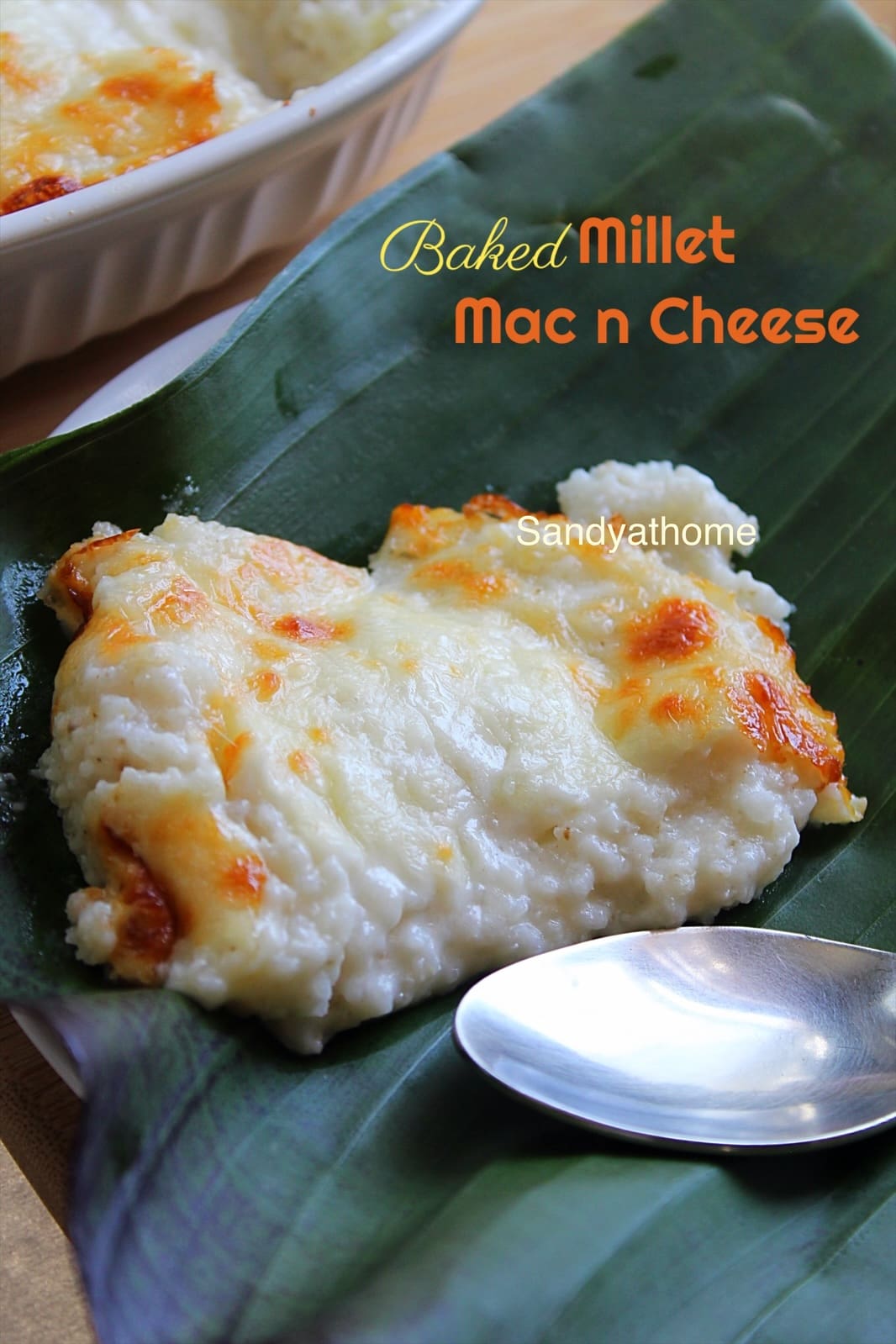 Indian-style millet mac and cheese fusion dish made with little millet, cheddar, and mozzarella—comfort food reimagined.