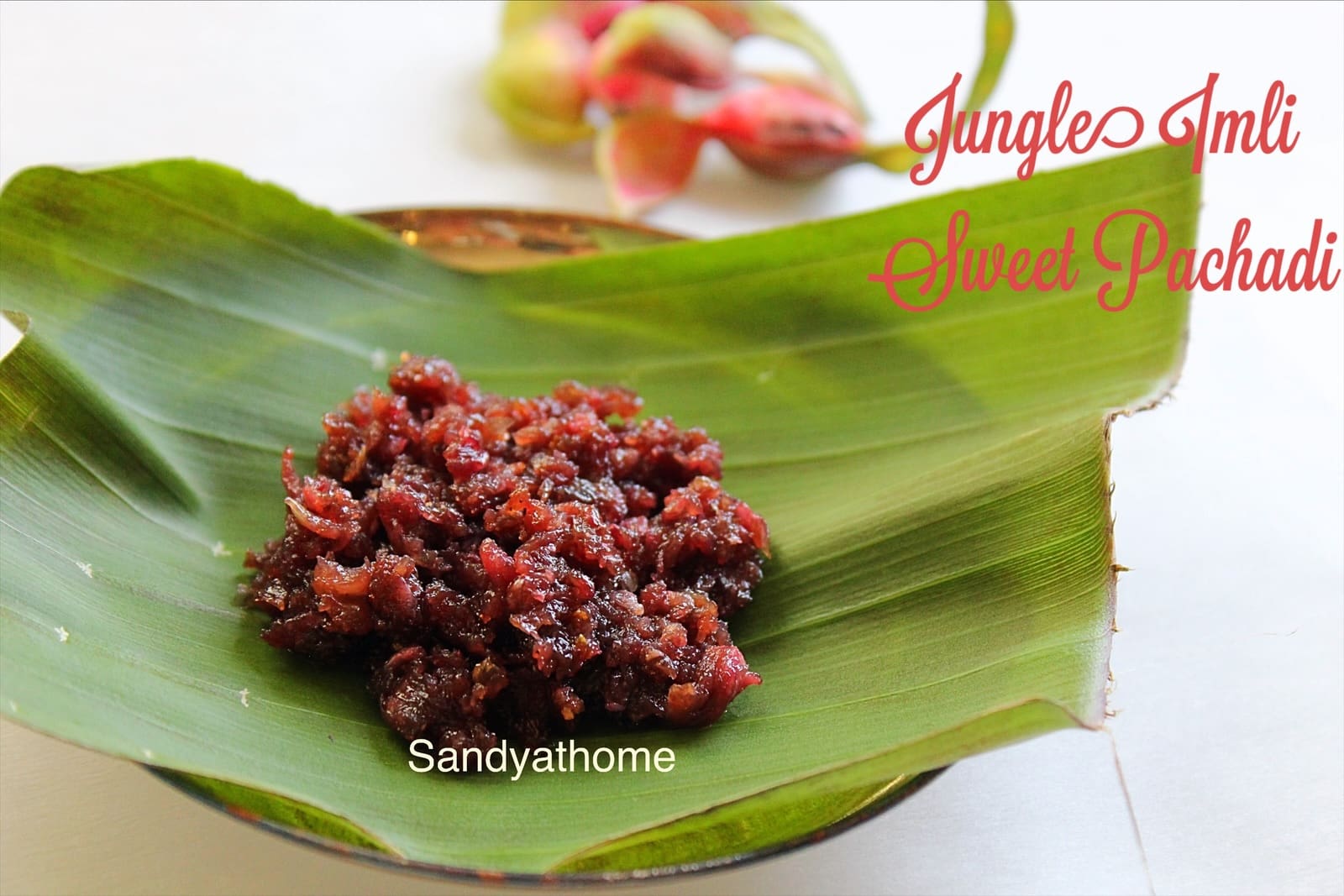 Manila tamarind jaggery pachadi using ripe kodukapuli arils – gluten-free, vegan, South Indian forgotten fruit recipe
