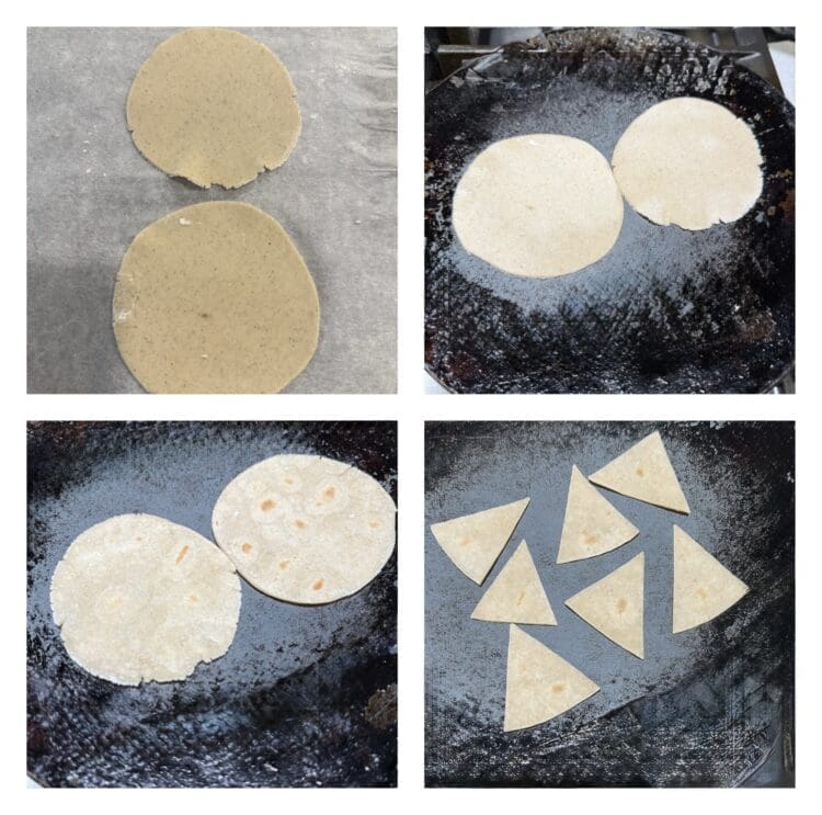 millet tortilla chips