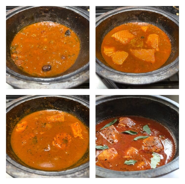 salmon meen kuzhambu