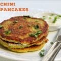 Indian-style savory pancake recipe that’s gluten-free, made with zucchini, besan, and spices.