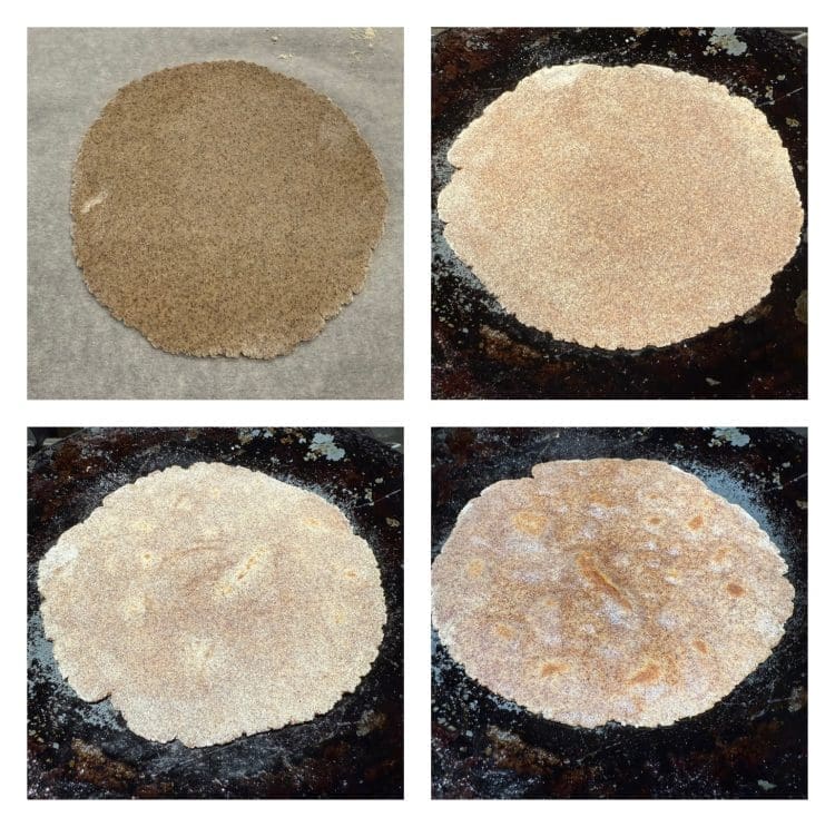 millet cheese quesadilla