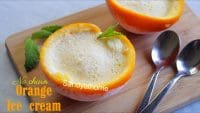 Real Orange Ice Cream, How to make Orange Ice Cream