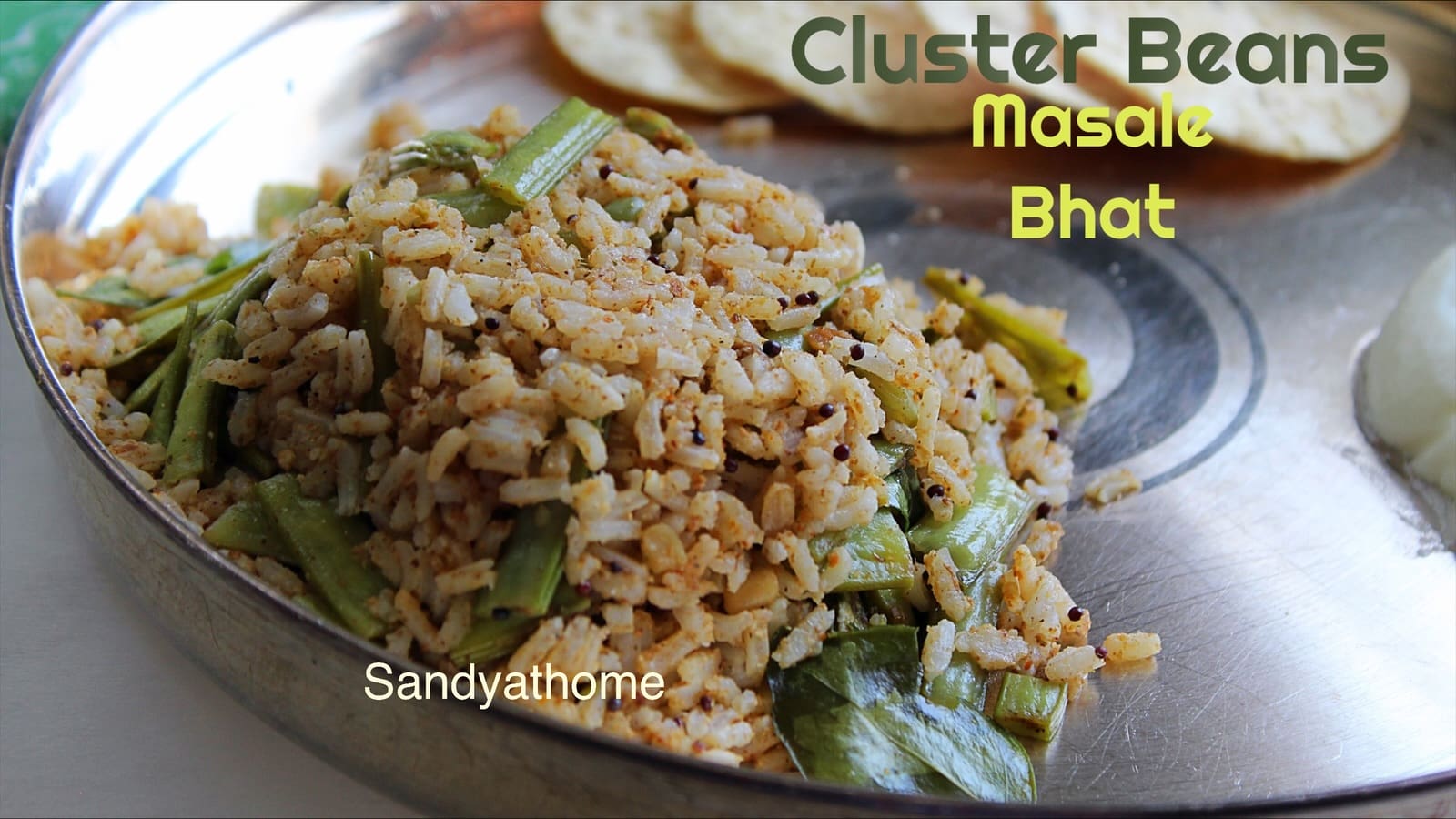 Instant fresh coconut goda masala prepared for making aromatic cluster beans masala bhat, with spices roasted to perfection.